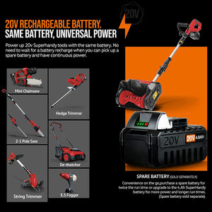 Balayeuse à <span class=keywords><strong>neige</strong></span> au lithium, <span class=keywords><strong>pelle</strong></span> électrique alimentée par batterie, 4Ah DC 20V, <span class=keywords><strong>rechargeable</strong></span> sans fil, souffleuse à <span class=keywords><strong>neige</strong></span> - Product Image 6