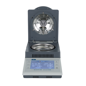 Alat penguji kadar kelembaban, alat pengukur kadar beras kopi makanan Digital Grain Halogen kelembaban konten penguji keseimbangan Harga Meter penganalisa - Product Image 4