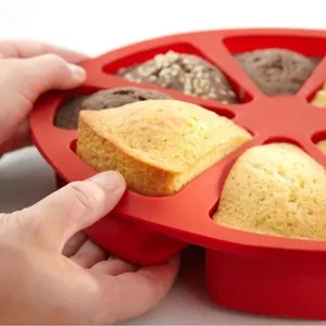 Hot-Selling Food-Grade Silicone Baking Trays Cake Molds for Chocolate Egg Tarts Bread with Storage Box - Product Image 3