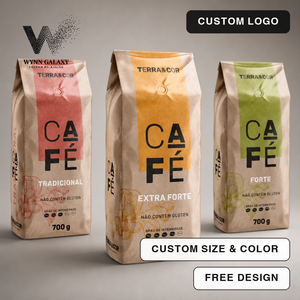 Biodegradable Flat Bottom Bag Compostable Film Home Compost Certified Plant Based Eco Food Packaging Pouch Pla Factory - Product Image 1