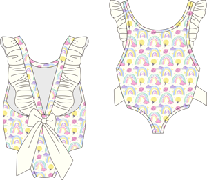 ملابس سباحة عالية الجودة مخصصة للفتيات المراهقات، طقم بيكيني من قطعتين للأطفال والمراهقات، ملابس شاطئ 2026 - Product Image 4