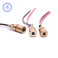 3-5v 1mW 5mW Focusable Red Dot Economical 650nm Laser Module