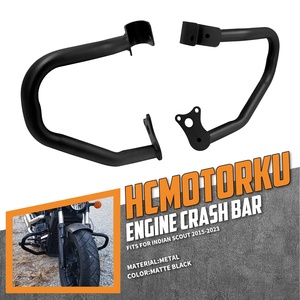 แถบกันชนของเครื่องยนต์เครื่องป้องกันทางหลวงด้านหน้าสำหรับลูกเสืออินเดีย Bobber Rogue หกสิบยี่สิบ ABS 2015-2023 - Product Image 2