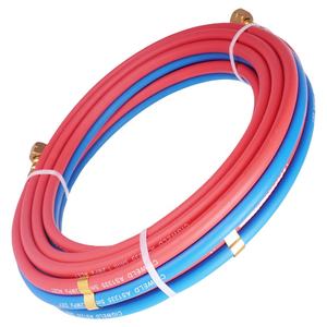 공장 노화 방지 1/4 "X50ft 내마모성 등급 R Oxy/Acet 트윈 용접 호스 어셈블리 - Product Image 1