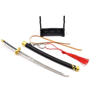 Mini katana en métal artisanal, porte-clés, jouet cadeau, personnage exclusif du jeu japonais classique Devil May Cry, fabricants en stock - Product Image 1