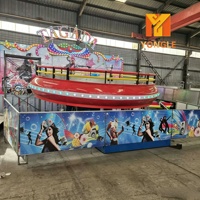 Superbe Manège Électrique Disco Tagada Robotisé pour Parc d'Attractions, Manèges Portables Disco Tagada à Vendre