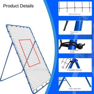 एकल पक्षीय वॉलीबॉल अभ्यास नेट सॉफ्टबॉल फुटबॉल बेसबॉल प्रशिक्षण के लिए खेल अभ्यास प्रशिक्षण के लिए रीबाउंड सुविधा - Product Image 4