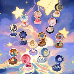 Série de boîtes à bagues romantiques MART, 4 ensembles de scènes, figurines en boîte mystère, jouets de collection en PVC, cadeaux d'anniversaire pour filles et garçons, par Japan Holiday - Product Image 5