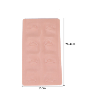 Venta al por mayor 3mm silicona práctica piel Microblading <span class=keywords><strong>cejas</strong></span> látex práctica piel para maquillaje permanente accesorio - Product Image 3