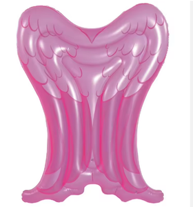 แผ่นรองน้ำเป่าลมรูปปีกนางฟ้าสำหรับผู้ใหญ่ ใช้ในสระว่ายน้ำ ที่นอนลม และที่พักผ่อนลอยน้ำ - Product Image 4