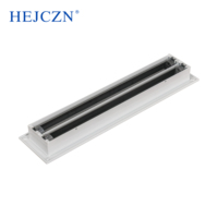 Ventilation et évacuation d'air en aluminium Climatiseur de plafond Grille d'évacuation murale Grille d'aération linéaire amovible