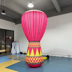 Djembe Gonflable Interactif Géant : Modèle de Percussion Ethnique Idéal pour les Photos – <span class=keywords><strong>Tambour</strong></span> Africain pour Campagnes Culturelles/Événements - Product Image 6
