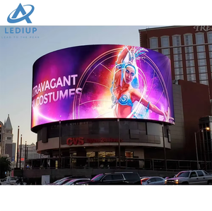 Led video tường quảng cáo trung tâm màn hình ngoài trời Màn hình LED hiển thị 3D bên ngoài Xây Dựng Kỹ thuật số biển quảng cáo cho trung tâm mua sắm - Product Image 2