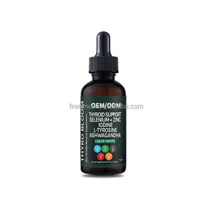 OEM/ODM 120ml Tiroid Bitkisel Sıvı Damlalar Takviyesi Enerji ve Metabolizmayı Artırır Günlük Hormonal ve Enerji Desteği - Product Image 1