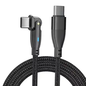 OEM Verkoop Pd60w C to C 180 GgradenBuigen Data Mobiele Telefoon Usb Charger Cable Snel Opladen Kabel Verlichting Kabe