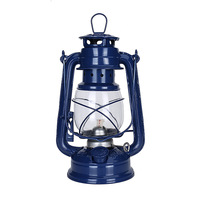 Lampe à huile en verre transparent, lanterne à huile, petite table, métal, classique, antique, lampe à kérosène, vente chaude 235