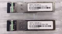 Module optique émetteur-récepteur APT SFP+ 10G 1310nm 10KM Duplex SC DDM 1G pour réseaux FTTH FTTX FTTB, garantie 3 ans