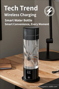 Gobelet à eau hydrogénée portable de 300 ml, écran tactile, affichage dynamique, double charge, approuvé par la FDA et la CE - Product Image 2