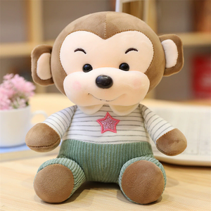 Muñeco de Peluche de Mono Rosa con Falda, Juguete de Peluche de Mono con Relleno de Algodón, Muñeco de Peluche de Mono Pequeño - Product Image 2