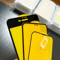 Protection d'écran en verre trempé à impression soyeuse haute transparence 9D 9H à couverture intégrale pour iPhone 11 12 13 14 15 Pro Max – Offre Spéciale