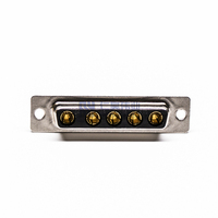 Conector Hembra D SUB 5W5 de Alta Calidad y Alta Corriente de 20A