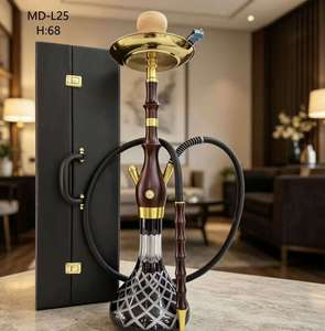 ชุดบารากุสีทองลายไม้ พร้อมกระเป๋าพกพา สำหรับร้านเลานจ์และธุรกิจบริการ - Product Image 1