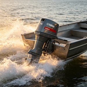 75HP 2-Stroke Gasoline Outboard Motor Yamaha Water Cooled Marine Engine New Fishing Boats Yachts <strong>Commercial</strong> Vessels - Product Image 4