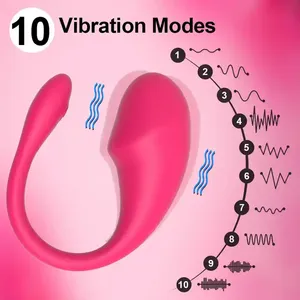 Jouets sexuels Delove APP : Vibrateur à balles en forme de vagin télécommandé, vibromasseur portable, œuf vibrant pour femme - Product Image 2