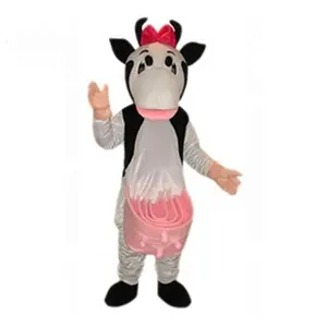 Для Взрослых Женщин Корова косплей костюм талисмана компании