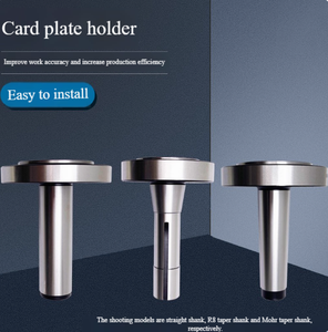 Mandriles y Adaptadores para Máquinas Herramienta de Alta Resistencia |   Cono Morse, R8, 5C a Vástago Recto con Brida de 80/100 mm - Product Image 3