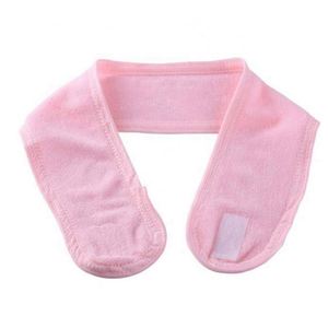Bandeau de maquillage et de soin du visage en tissu éponge avec logo personnalisé, idéal pour le SPA – Vente chaude - Product Image 2