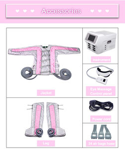 Máquina de Masaje de Drenaje Linfático Eléctrica de Escritorio de Alta Calidad 2026, Traje de Presoterapia con Presión de Aire, con Enchufe Estadounidense/Europeo - Product Image 4