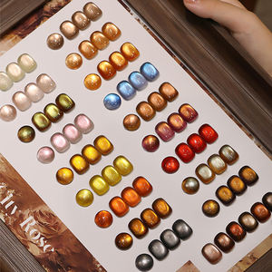 AILANUO Vernis à ongles en gel UV écologique végétalien non toxique de la série Loulan Cat's Eye 24 couleurs pour salon DIY Vernis brillant Logo - Product Image 3