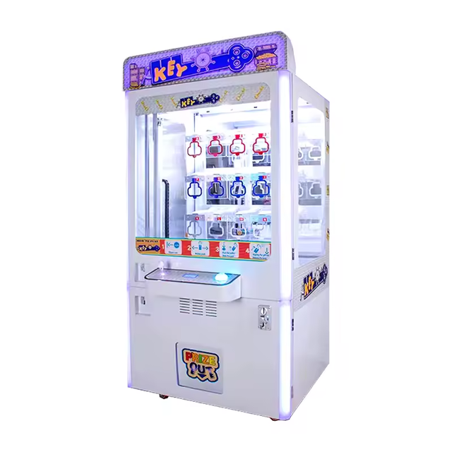 Hot Sale Coin Dispenser 9/15 Slots Key Master Golden Key Prize Key Master Machine Arcade Games Machines