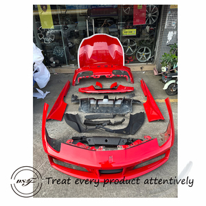 Parachoques delantero, parachoques trasero, rejilla de parachoques envolvente, soporte de entrada de aire, miembro cruzado para <span class=keywords><strong>Ferrari</strong></span> <span class=keywords><strong>488GTB</strong></span> 488Spider - Product Image 2