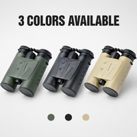 Télescope d'extérieur 10X42, jumelles étanches BAK4 FMC, télémètre laser 1500m1800m2400m, jumelles de haute qualité pour la chasse