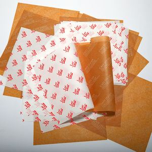 Papel de Envolver Antigrasa para Hamburguesas y Sándwiches, Impresión Personalizada, Grado Alimenticio, con Logotipo - Product Image 1