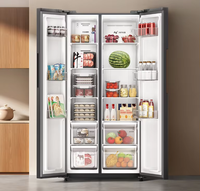 Réfrigérateur côte à côte 100 % original Mi Mijia 550L BCD-550WKMP - Grand réfrigérateur intelligent à double porte, vente en gros et approvisionnement en vrac