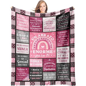 <b>Pink</b> Quilted 40th Birthday Flannel <b>Blanket</b> <b>Throw</b> <b>Blanket</b> Nap <b>Blanket</b> Wholesale Machine Washable Fade Resistant OEM ODM - Product Image 4