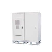 Armoire extérieure en acier galvanisé W-TEL 20U, niveau de protection IP65, double compartiment, boîtier pour instruments électroniques, télécommunications