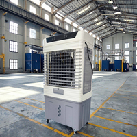 Ventilateur de climatiseur électrique silencieux de grande capacité veilleuse nouveau refroidisseur d'air solaire de camping en plein air pour voiture hôtel fabriqué en plastique