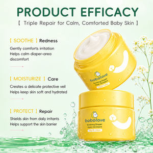 Crème protectrice douce en gros pour bébés, à base de pétrolatum et d'alcool cétylique, pour peaux sensibles de nouveau-nés, marque privée - Product Image 4