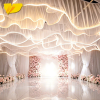 Bande lumineuse LED pour plafond, en acier inoxydable, pour extérieur, camping, restaurant, ambiance, décoration de mariage, fabricant