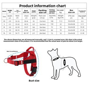 <strong>Best</strong>-Selling <strong>Dog</strong> Harness for Medium &amp; Large <strong>Dogs</strong> Pet Harness <strong>Dog</strong> Vest Pet <strong>Leash</strong> Leads Pets Accessories Pet Supplies Wholesale - Product Image 3