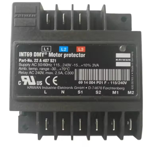 Mô-đun máy nén kriwan <span class=keywords><strong>Danfoss</strong></span> int69dmy 22a407s21 mô-đun bảo vệ động cơ dep101b - Product Image 1