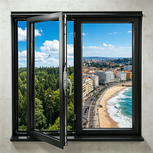 Portes coulissantes industrielles en aluminium et verre trempé transparent pour entrepôt et zone de chargement, usage intensif - Product Image 4