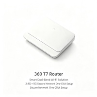 Router Empresarial Xinsuhang AX3000 WiFi 6 360 T7 Compatible con OpenWrt, Doble Banda, Gigabit Inalámbrico, 4 Puertos RJ45, Chipset MT7981B