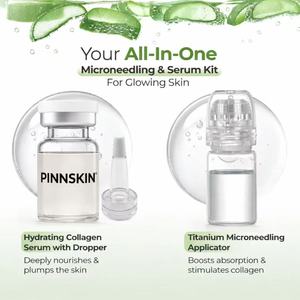 Kit de Suero Antiarrugas con Microagujas OEM, Extracto de Salmón, Ácido Salicílico, Reparación, Ampolla de 5 ml, Sistema de Microinfusión Facial - Product Image 4
