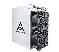 Canaan Avalon Bitcoin Miner 1246 83 85 87 90 93T 3420W BTC Miner SHA-256 Machine de minage ASIC à refroidissement par air