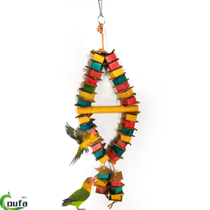 Métal Cuir Bois Oiseau Jouet À Mâcher Perroquet Morsure Feuille <span class=keywords><strong>De</strong></span> Maïs <span class=keywords><strong>Os</strong></span> <span class=keywords><strong>De</strong></span> <span class=keywords><strong>Seiche</strong></span> avec Luffa Herbe Soie Décoratif Accessoires <span class=keywords><strong>Pour</strong></span> Animaux <span class=keywords><strong>De</strong></span> Compagnie - Product Image 3